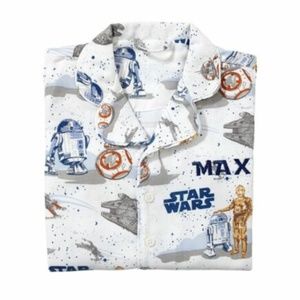 PBK 3T Star Wars Droids Flannel Pajamas